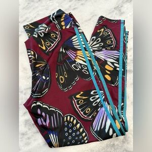 FARM Rio/Adidas Butterfly Print Leggings